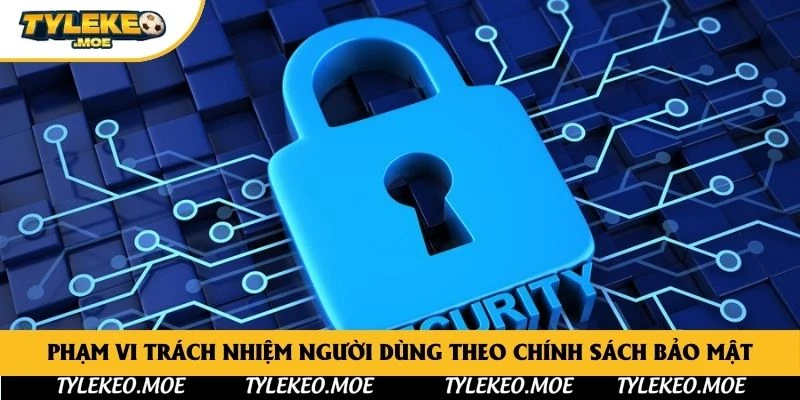 Phạm vi trách nhiệm người dùng theo chính sách bảo mật