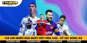 CLB Ghi Nhiều Bàn Nhất Một Mùa Giải - Kỷ Lục Bóng Đá