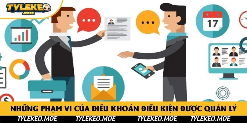 Những phạm vi của điều khoản điều kiện được quản lý