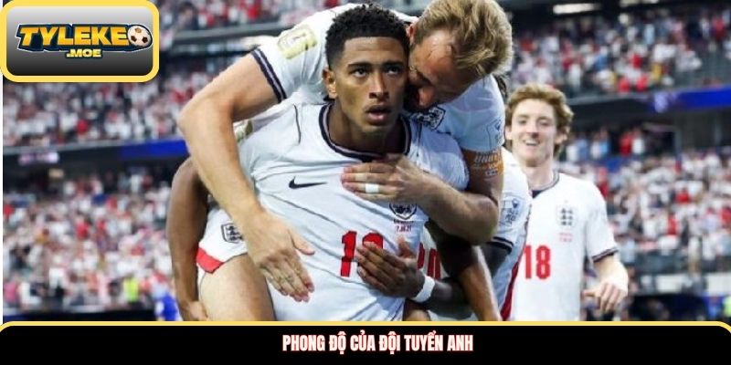 Phong độ của đội tuyển Anh